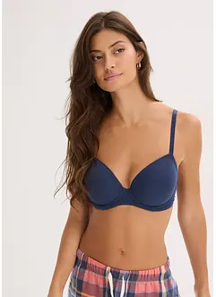 Vattert BH med spiler og økologisk bomull (2-pack), bonprix