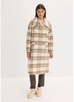 Oversized kåpe i myk ullmiks, bonprix