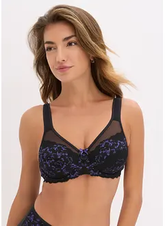 Minimizer-BH med polstrede stropper og delikat blonde, bonprix