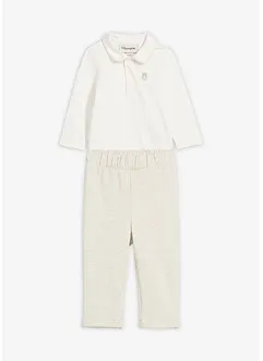 Body og bukse i 100% økologisk bomull (2-delt sett), bonprix