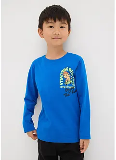 Langermet topp i 100% økologisk bomull, bonprix