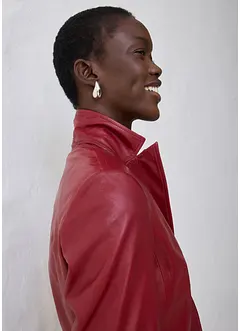 Kort blazer i lammenappa, bonprix