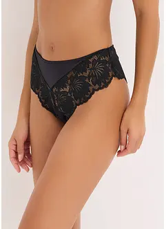 String-panty materiale med glans, bonprix