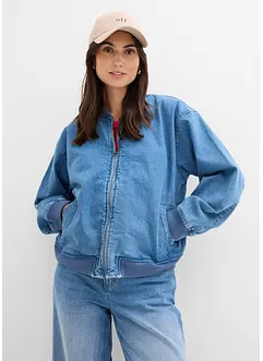 Denim bomberjakke, bonprix