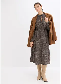 Legglang jerseykjole, bonprix