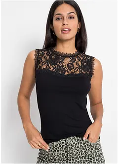 Singlet i viskosemiks, bonprix