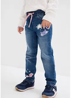 Straing jeans Mid Waist, bonprix