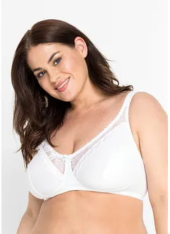 BH uten bøyle, med økologisk bomull (2-pack), bonprix