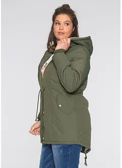 Parkas med pilefleece, bonprix