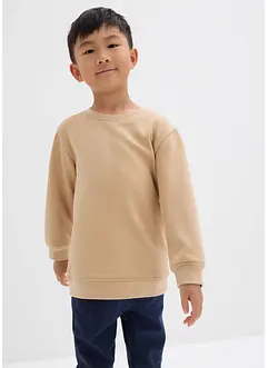 Sweatshirt i myk bomullsmiks (2-pack), bonprix