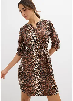 Mamma-skjortekjole i lett viskose, bonprix