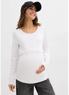 Mammatopp i økologisk bomull (2-pack), bonprix