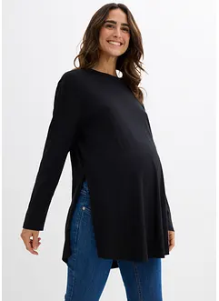 Lang mammatopp i 100% økologisk bomull med ammefunksjon, bonprix