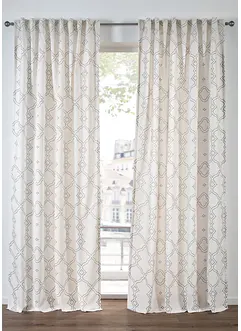 Gardin i resirkulert polyester (1-pack), bonprix