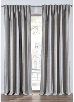 Mørkleggingsgardin i silkeaktig materiale (1-pack), bonprix