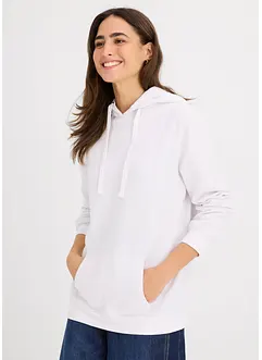 Hettegenser i myk frotté, bonprix