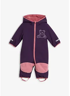 Vannavvisende softshelldress med hette, bonprix