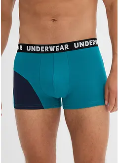 Boksershorts med bomull i ettersittende modell (3-pack), bonprix