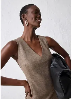 Etuikjole med ull, bonprix