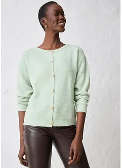 Cardigan i varmende alpakkaull-miks, bonprix