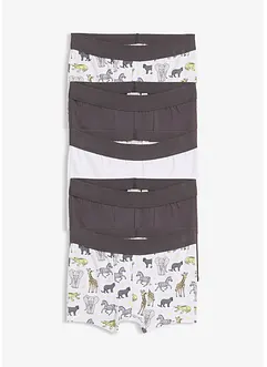 Boksershorts med myk økologisk bomull (5-pack), bonprix
