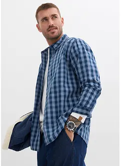 Langermet skjorte i 100% bomull, bonprix