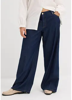 Wide Leg-jeans Mid Waist, bonprix