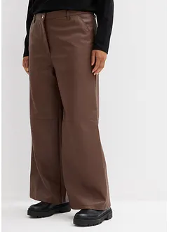 Bukse i imitert skinn, bonprix