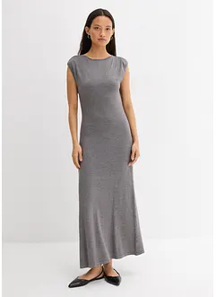 Finstrikket kjole av viskosemiks, bonprix