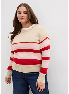 Finstrikket genser, bonprix