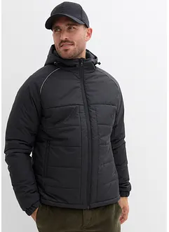 Vattert jakke med hette, bonprix