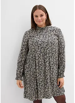 Minikjole i lett viskose, bonprix