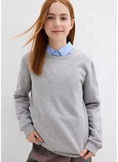 Sweatshirt i 100% økologisk bomull (2-pack), bonprix