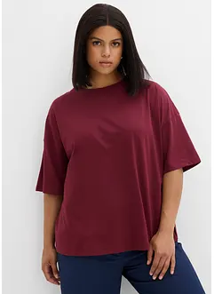 Avslappet T-skjorte i bomullsmiks, bonprix