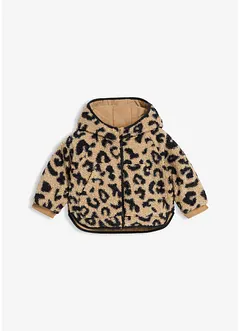 2-i-1-vendbar jakke av teddyfleece, bonprix