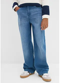 Loose Fit-jeans med regulerbar linning, Straight, bonprix