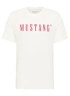 T-skjorte "Austin" i 100% bomull fra Mustang, Mustang Jeans