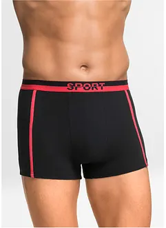 Boksershorts med bomull i ettersittende modell (3-pack), bonprix