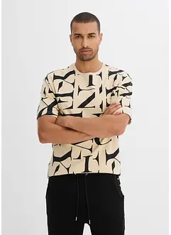 T-skjorte i formstabil, 100% økologisk bomull, bonprix