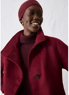 Finstrikket lue med merinoull, bonprix