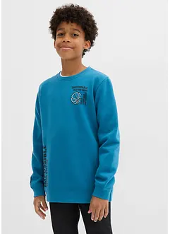 Sweatshirt i myk bomullsmiks, bonprix