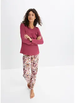 Pyjamas i 100% økologisk bomull, bonprix