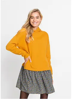 Sweatkjole i 2-i-1-stil, bonprix