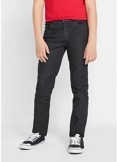 Slim Fint stretch-jeans med justerbar linning, Straight, bonprix