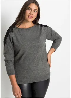 Genser i finstrikk, bonprix