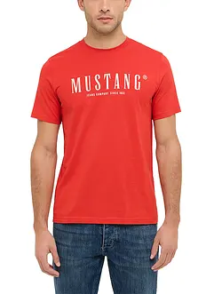 T-skjorte "Austin" i 100% bomull fra Mustang, Mustang Jeans