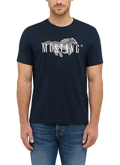 T-skjorte "Austin" i 100% bomull fra Mustang, Mustang Jeans