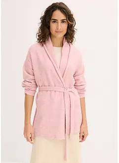 Strikkejakke i lodden, fluffy strikk, bonprix