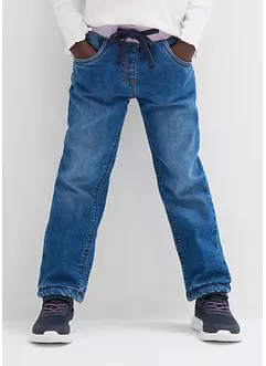 Komfortabel termojeans med fleecefôr, bonprix