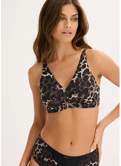 Bralette uten spiler med økologisk bomull, bonprix